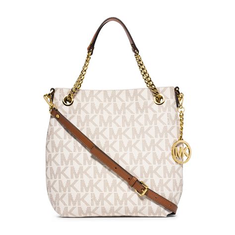 michael kors jet set chain medium shoulder tote vanilla|Michael Kors handbags medium jetset.